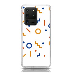 Abstract Dots And Line Pattern T- Shirt Abstract Dots And Line Pattern 4 Samsung Galaxy S20 Ultra 6 9 Inch Tpu Uv Case by EnriqueJohnson