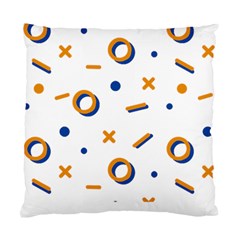 Abstract Dots And Line Pattern T- Shirt Abstract Dots And Line Pattern T- Shirt Standard Cushion Case (two Sides)