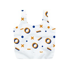 Abstract Dots And Line Pattern T- Shirt Abstract Dots And Line Pattern T- Shirt Full Print Recycle Bag (s) by EnriqueJohnson