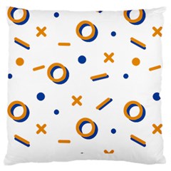 Abstract Dots And Line Pattern T- Shirt Abstract Dots And Line Pattern T- Shirt Standard Premium Plush Fleece Cushion Case (one Side) by EnriqueJohnson