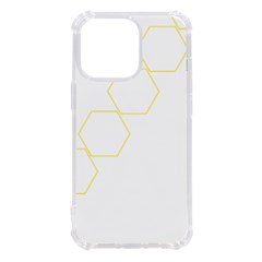 Abstract Hexagon Pattern T- Shirt Abstract Hexagon Pattern T- Shirt Iphone 13 Pro Tpu Uv Print Case