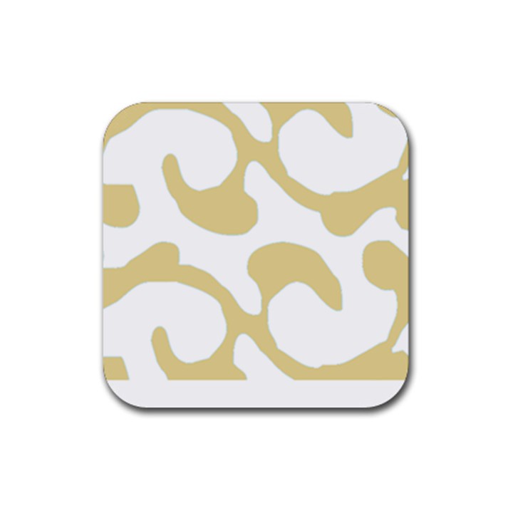 Abstract Pattern Baby Blue Swirl T- Shirt Abstract Pattern Baby Blue Swirl T- Shirt Rubber Coaster (Square)