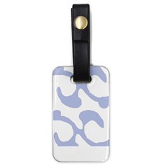 Abstract Pattern Beige Swirl T- Shirt Abstract Pattern Beige Swirl 2 Luggage Tag (one Side) by EnriqueJohnson