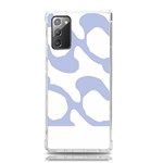 Abstract Pattern Beige Swirl T- Shirt Abstract Pattern Beige Swirl 2 Samsung Galaxy Note 20 TPU UV Case Front