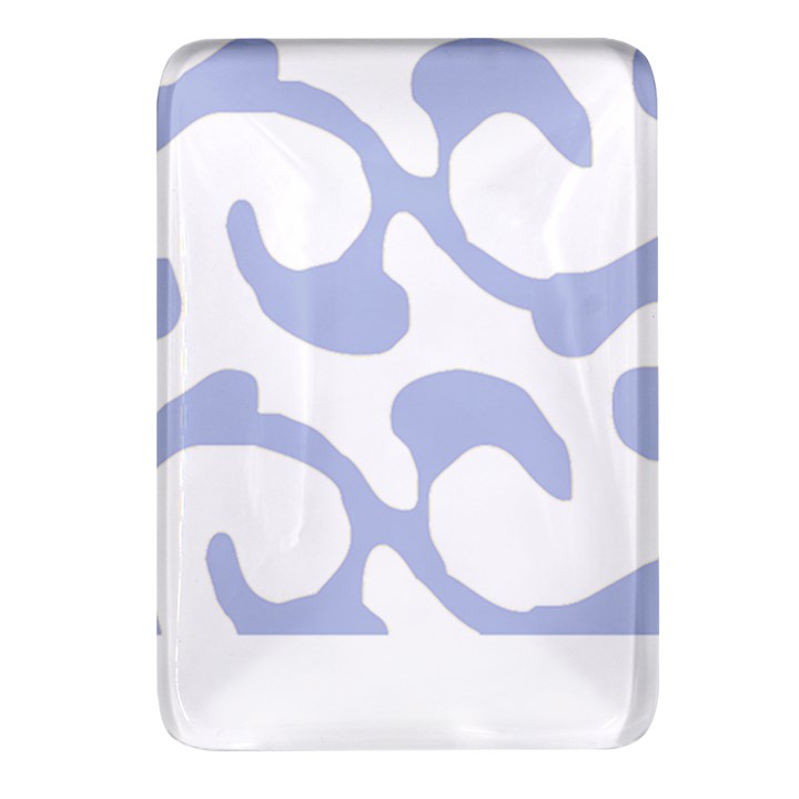 Abstract Pattern Beige Swirl T- Shirt Abstract Pattern Beige Swirl 2 Rectangular Glass Fridge Magnet (4 pack)