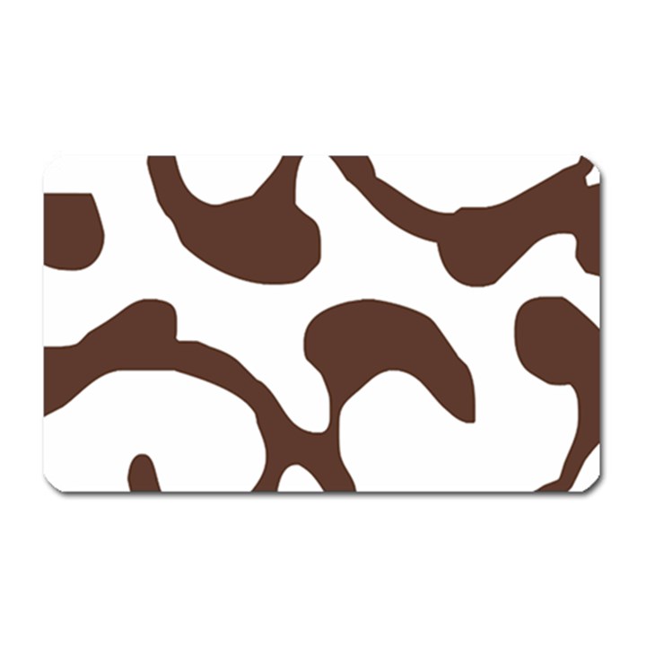 Abstract Pattern Beige Swirl T- Shirt Abstract Pattern Beige Swirl T- Shirt Magnet (Rectangular)