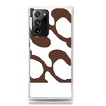 Abstract Pattern Beige Swirl T- Shirt Abstract Pattern Beige Swirl T- Shirt Samsung Galaxy Note 20 Ultra TPU UV Case Front