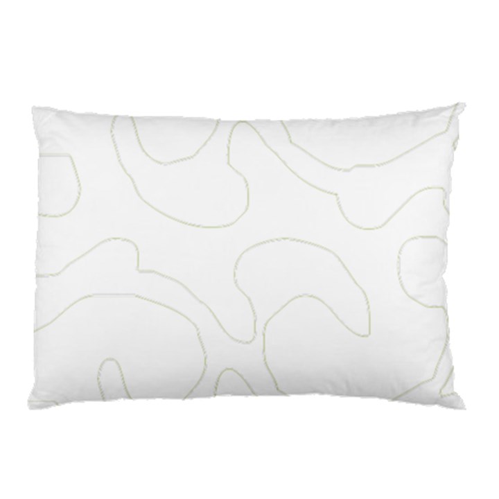 Abstract Pattern Gray Pastel Swirl T- Shirt Abstract Pattern Gray Pastel Swirl T- Shirt Pillow Case