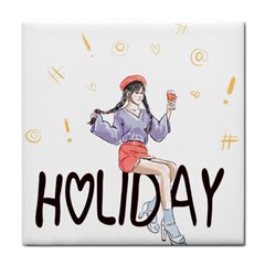 Holiday Tile Coaster