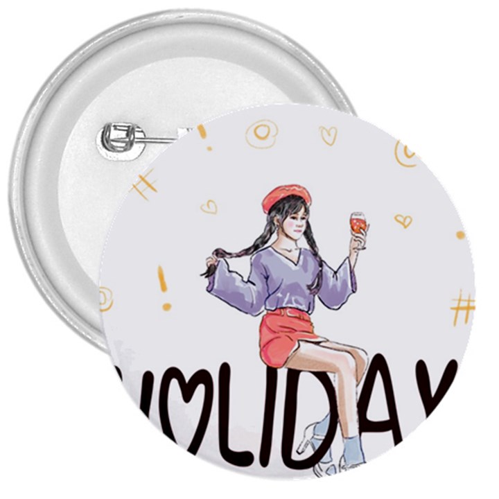 Holiday 3  Buttons