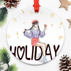 Holiday Ornament (round)