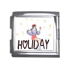 Holiday Mega Link Italian Charm (18mm) by SychEva