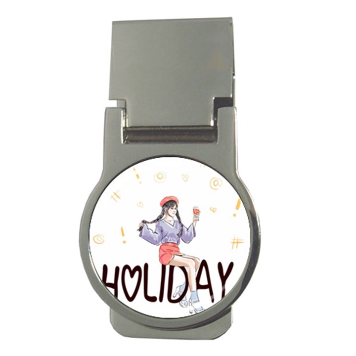 Holiday Money Clips (Round) 