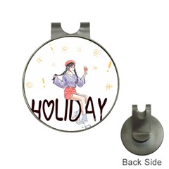 Holiday Hat Clips With Golf Markers