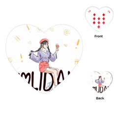 Holiday Playing Cards Single Design (heart)