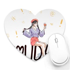 Holiday Heart Mousepad