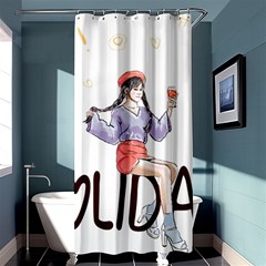 Holiday Shower Curtain 36  X 72  (stall) 