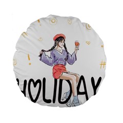 Holiday Standard 15  Premium Round Cushions