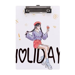 Holiday A5 Acrylic Clipboard