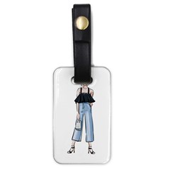 Let’s Go Luggage Tag (one Side) by SychEva