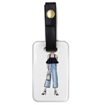 Let’s Go Luggage Tag (one side) Front