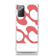 Abstract Pattern Red Swirl T- Shirt Abstract Pattern Red Swirl T- Shirt Samsung Galaxy Note 20 Tpu Uv Case by EnriqueJohnson