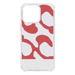 Abstract Pattern Red Swirl T- Shirt Abstract Pattern Red Swirl T- Shirt Iphone 13 Pro Tpu Uv Print Case