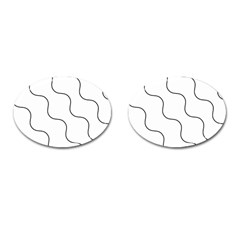 Abstract Pattern T- Shirt Abstract Pattern T- Shirt Cufflinks (oval) by EnriqueJohnson