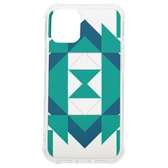 Abstract Pattern T- Shirt Hourglass Pattern Iphone 12 Mini Tpu Uv Print Case	 by EnriqueJohnson