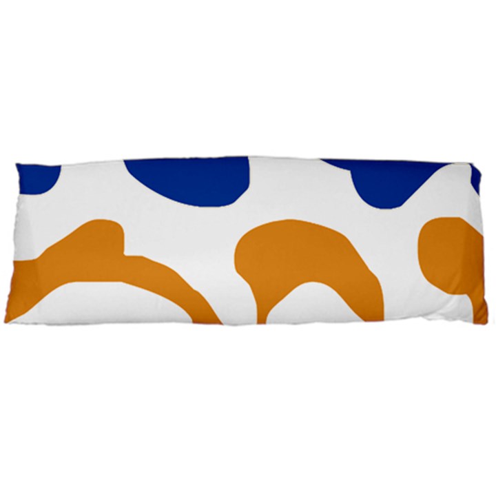 Abstract Swirl Gold And Blue Pattern T- Shirt Abstract Swirl Gold And Blue Pattern T- Shirt Body Pillow Case (Dakimakura)