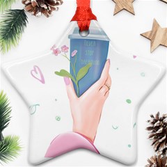 Never Stop Dreaming Ornament (star) by SychEva