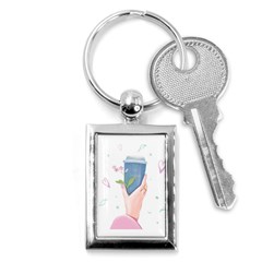 Never Stop Dreaming Key Chain (rectangle) by SychEva