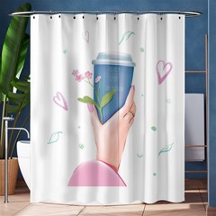 Never Stop Dreaming Shower Curtain 60  X 72  (medium)  by SychEva