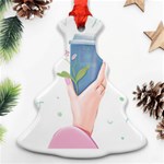 Never Stop Dreaming Christmas Tree Ornament (Two Sides) Back