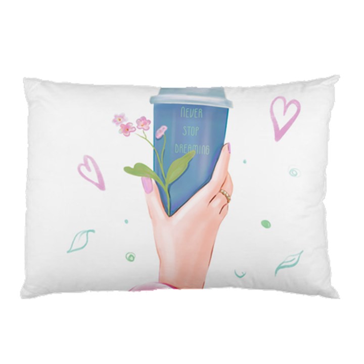 Never Stop Dreaming Pillow Case (Two Sides)