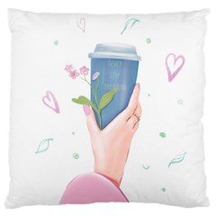 Never Stop Dreaming Standard Premium Plush Fleece Cushion Case (one Side) by SychEva