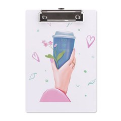 Never Stop Dreaming A5 Acrylic Clipboard by SychEva