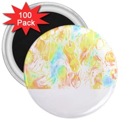 Abstract T- Shirt Abstract Colored Background T- Shirt 3  Magnets (100 Pack) by EnriqueJohnson