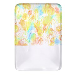 Abstract T- Shirt Abstract Colored Background T- Shirt Rectangular Glass Fridge Magnet (4 Pack)