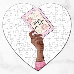 Hand 2 Jigsaw Puzzle (heart) by SychEva