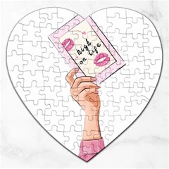 Hand 1 Jigsaw Puzzle (heart) by SychEva