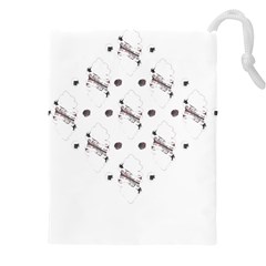 Abstract T- Shirt Abstract Watercolor Design N  4 T- Shirt Drawstring Pouch (4xl) by EnriqueJohnson