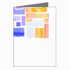 Abstract T- Shirt Blockage T- Shirt Greeting Card