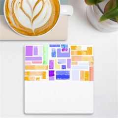 Abstract T- Shirt Blockage T- Shirt Uv Print Square Tile Coaster 