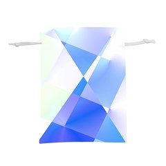 Abstract T- Shirt Blue Abstract Chess Cell Pattern Minimalism T- Shirt Lightweight Drawstring Pouch (s) by EnriqueJohnson