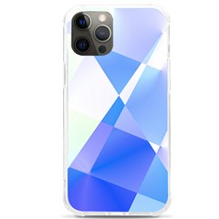 Abstract T- Shirt Blue Abstract Chess Cell Pattern Minimalism T- Shirt Iphone 12 Pro Max Tpu Uv Print Case by EnriqueJohnson