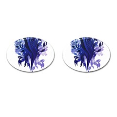 Abstract T- Shirt Blumer T- Shirt Cufflinks (oval) by EnriqueJohnson