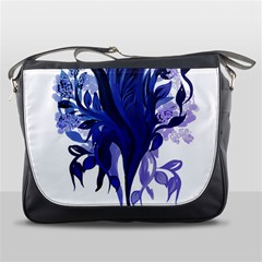 Abstract T- Shirt Blumer T- Shirt Messenger Bag by EnriqueJohnson