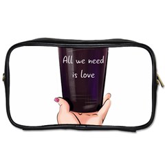 All You Need Is Love 2 Toiletries Bag (one Side) by SychEva