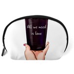 All You Need Is Love 2 Accessory Pouch (Large) Back